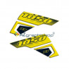 Protection latérale de réservoir pour Suzuki V-Strom 1050 XT 2020 - 2021 jaune 2