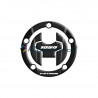 Sticker de bouchon de réservoir pour Suzuki V-Strom 1050 / XT 2020 noir