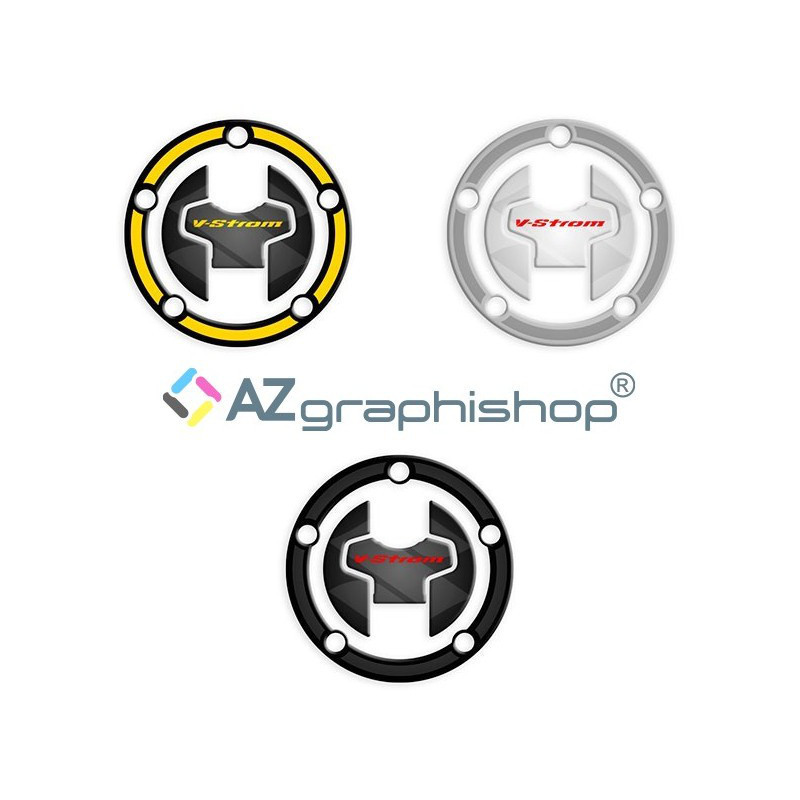 Sticker de bouchon de réservoir pour Suzuki V-Strom 1000 / 650 2017 - 2019