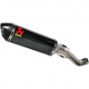Silencieux Slip-On Akrapovic carbone pour Aprilia RSV4 2009 - 2014 2