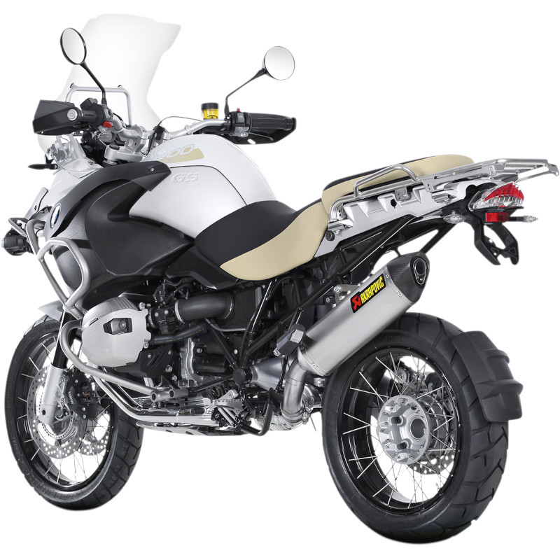 Silencieux Slip-On Akrapovic titane pour BMW R 1200 GS Adventure 2010 - 2013 1 Silencieux Slip-On Akrapovic titane pour BMW R 1200 GS Adventure 2010 - 2013 1