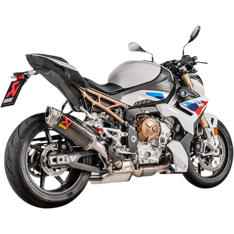 Silencieux Slip-On Akrapovic carbone pour BMW S 1000 R 2021 - 2023 1 Silencieux Slip-On Akrapovic carbone pour BMW S 1000 R 2021 - 2023 1