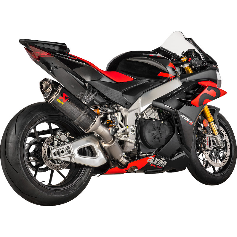 Tube de liaison titane Akrapovic pour Aprilia RSV4 2021 - 2023 1