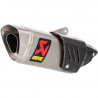 Silencieux Slip-On Akrapovic titane pour Yamaha MT-10 2016 - 2020 2