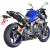 Silencieux Slip-On Akrapovic titane pour Yamaha MT-10 2016 - 2020 1
