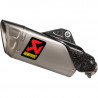 Silencieux Slip-On Akrapovic titane pour Yamaha MT-10 2022 - 2023 2