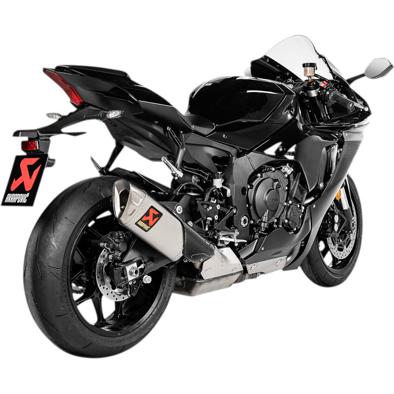 Silencieux Slip-On Akrapovic titane pour Yamaha YZF-R1 2015 - 2023 3