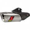 Silencieux Slip-On Akrapovic titane pour Yamaha YZF-R1 2015 - 2023 2