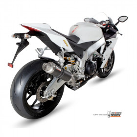 Silencieux MIVV carbone pour Aprilia RSV4 2009 - 2016