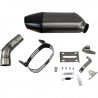 Silencieux Slip-On Akrapovic titane pour Kawasaki Ninja ZX-6R 600 2007 - 2008 5