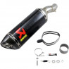 Silencieux Slip-On Akrapovic carbone pour Kawasaki Ninja ZX-6R 600 2009 - 2015 2