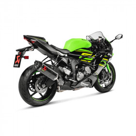Silencieux Slip-On Akrapovic carbone pour Kawasaki Ninja ZX-6R 636 2013 - 2020 1