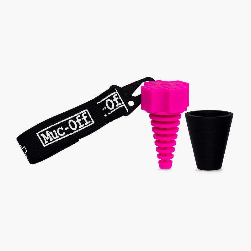Bouchon de pot d'échappement pour moto Muc-Off 1