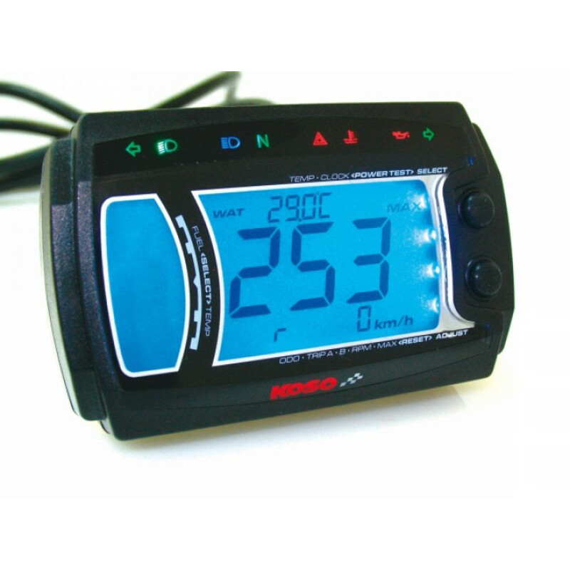 Compteur de vitesse digital Koso XR-SRN| Modif Moto