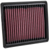 Filtre à air K&N PL-1219 pour boîte à air d'origine Indian FTR 1200 1