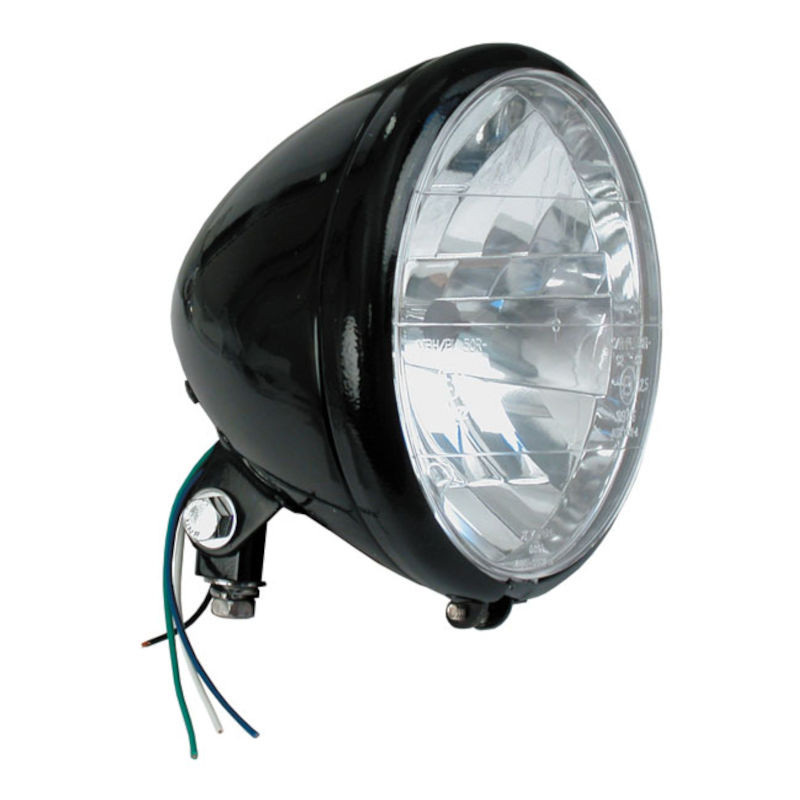 Optique de phare Prismic noire 6" 1/2
