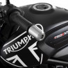 Embouts de guidon R&G RACING Inox Triumph image 1