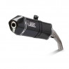 Silencieux Speed Edge noir MIVV pour Honda CRF1000L Africa Twin 2016 - 2019