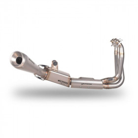 Ligne complète titane avec chambre insonorisante Spark Triumph Trident 660 image 1