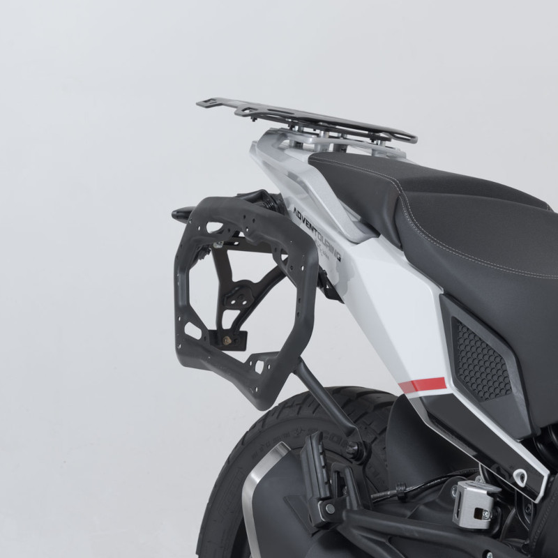 Support latéral Pro SW Motech pour Moto Morini X-Cape 1 Support latéral Pro SW Motech pour Moto Morini X-Cape 1