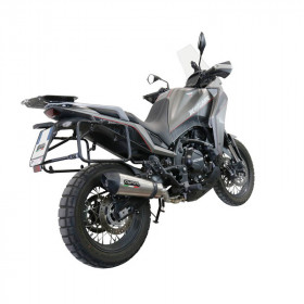 Silencieux GP EVO4 GPR Exhaust pour Moto Morini X-Cape 650 argent 8