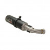 Silencieux M3 GPR Exhaust pour Moto Morini X-Cape 650 noir 4
