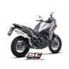 Silencieux Rally Raid position haute SC Project pour Moto Morini X-Cape 1