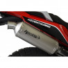Silencieux SP-1 court Titane HP Corse Moto Morini X-Cape argent 5
