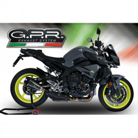 Silencieux GP EVO4 GPR Exhaust pour Yamaha MT-10 / FJ-10 2016 - 2020 carbone 8