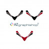 Stickers de carénage avant pour Moto Morini X-Cape 650 2021 - 2022