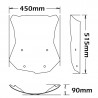 Pare-brise haut Isotta pour BMW R 1250 GS 2019 - 2022 3