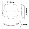 Saute-vent Isotta pour BMW R 1250 GS 2019 - 2022 6