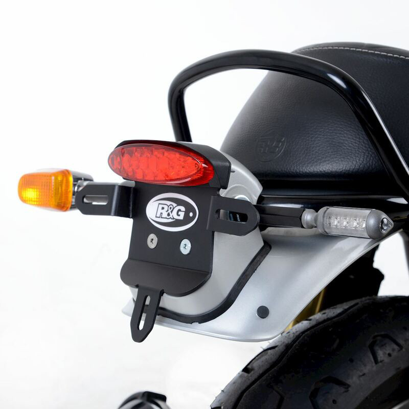 Support de plaque R&G pour Royal Enfield Continental GT et Interceptor 650 1