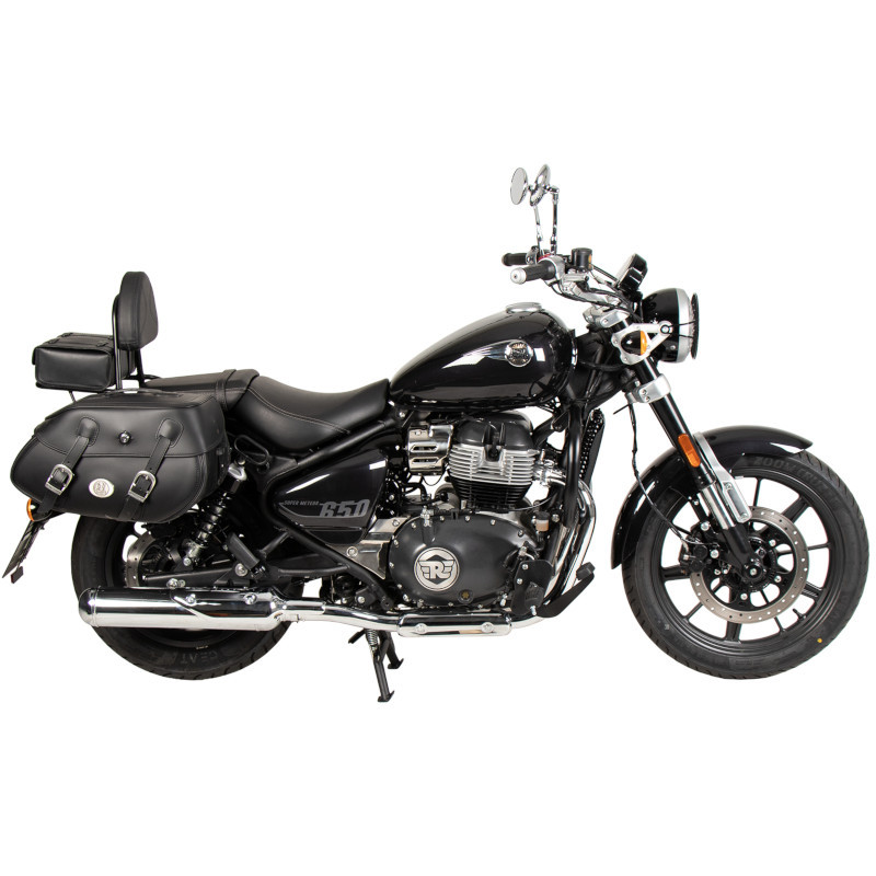 Sissybar noir Hepco&Becker Royal Enfield Super Meteor 650