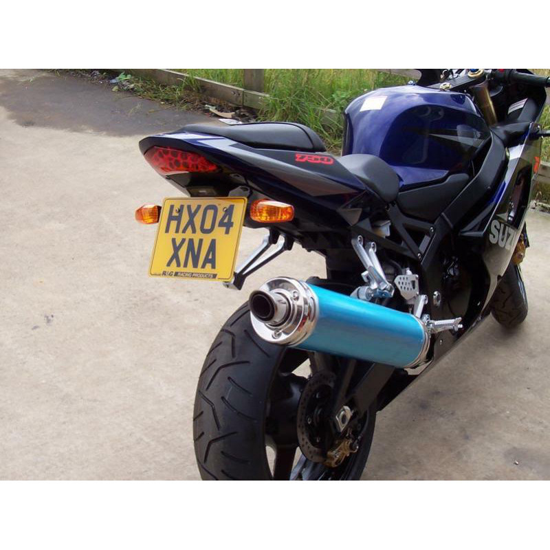 Support de plaque R&G pour Suzuki GSX-R 600 et 750 2004 - 2005