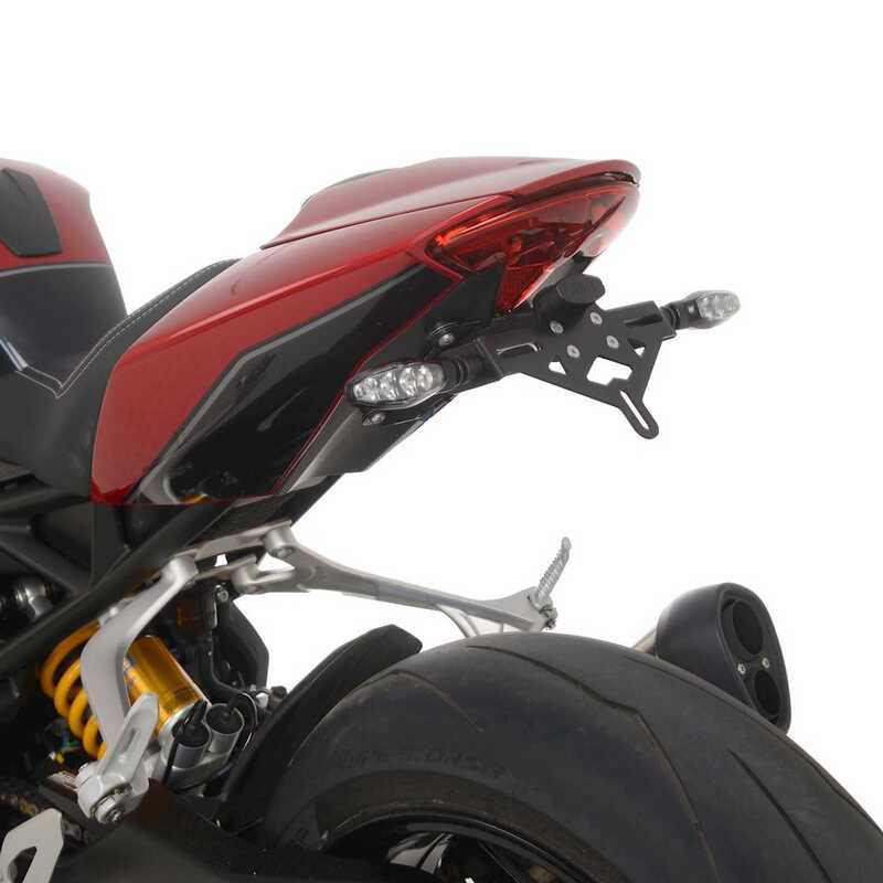 Support de plaque R&G pour Triumph Speed Triple 1200 RR / RS 2021 - 2023 Support de plaque R&G pour Triumph Speed Triple 1200 RR / RS 2021 - 2023