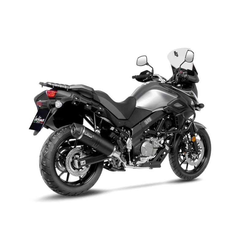 Silencieux LV One Evo Black Edition Slip-On Leo Vince pour Suzuki DL 650 V-Strom 1