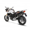 Silencieux One Evo carbone Slip-On Leo Vince pour BMW F 800 R 1