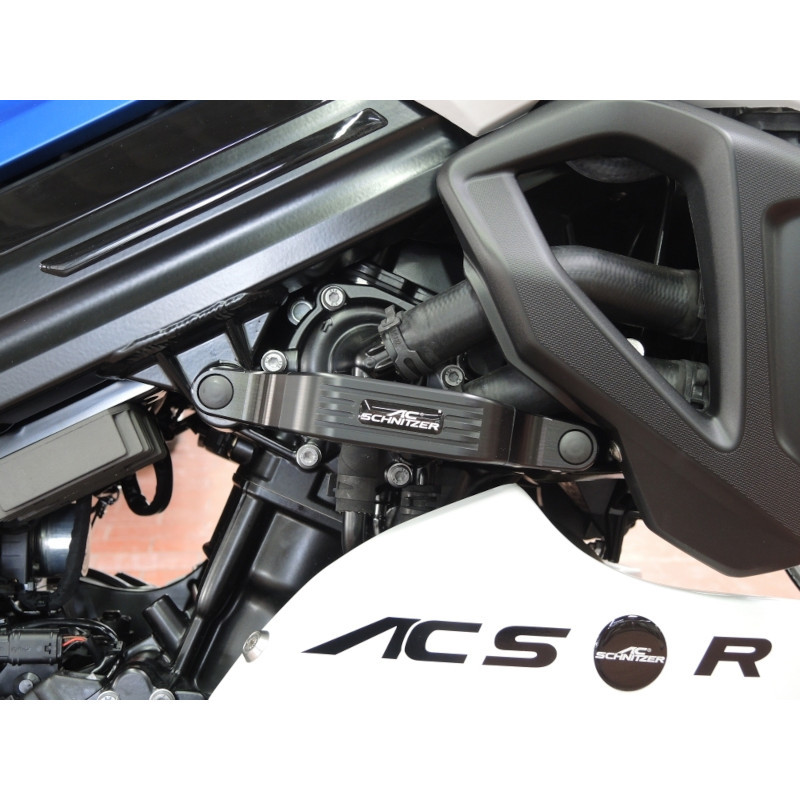Crash pads noirs AC Schnitzer pour BMW F 800 R 2015+ 1