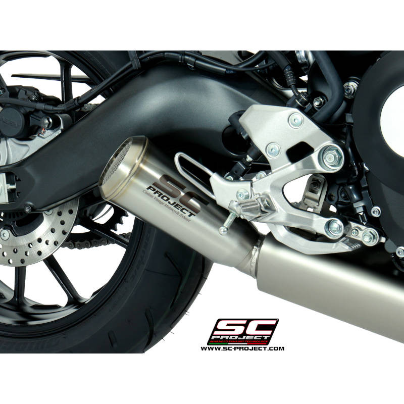 Ligne d'échappement Conic 70's Inox SC Project Yamaha XSR900 image 4