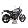 Ligne d'échappement complète SC Project avec silencieux CR-T 2 en 1 Yamaha XSR700 image 3