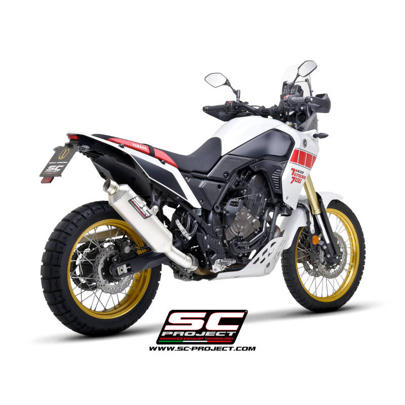 Silencieux Rally Raid Titane SC-Project Yamaha Ténéré 700 2019-2020 image 1 Silencieux Rally Raid Titane SC-Project Yamaha Ténéré 700 2019-2020 image 1