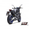 Silencieux STR-1 inox et carbone SC Project Yamaha MT-09 2021+ image 5