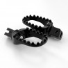 Reposes-pieds Scrambler Universel Le Motographe noir 3
