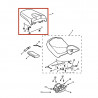 Selle passager comfort pour Triumph 1200 Tiger Explorer