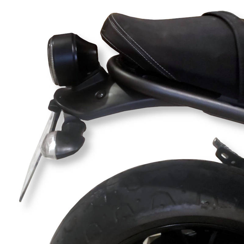 Support de plaque Evotech Performance Yamaha XSR 700 2016+ image 1