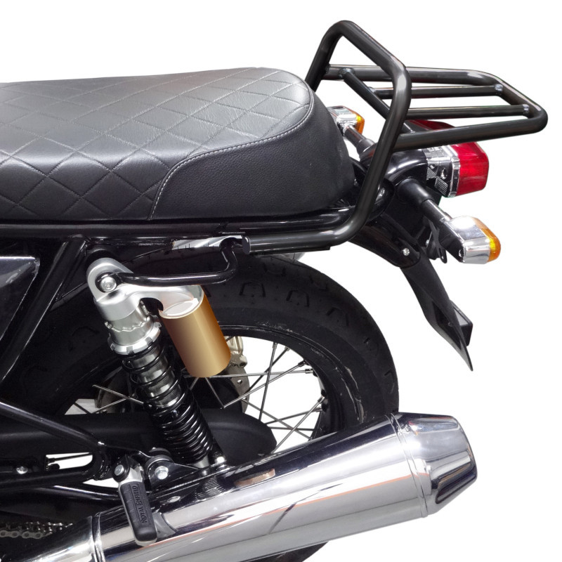 Porte bagage Spaan Royal Enfield Continental GT / Interceptor 650 noir