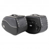 Sacoches Ivory C-Bow cuir noir (la paire) image 2