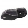Sacoches Ivory C-Bow cuir noir (la paire) image 1