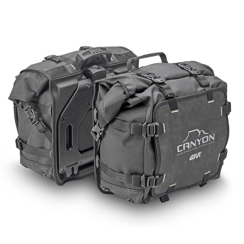 Sacoches latérales GIVI GRT720 - (2 x 25 Litres) - NOIR image 1